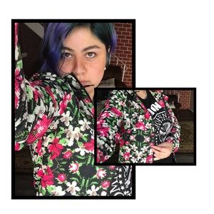 Floral Print Jacket